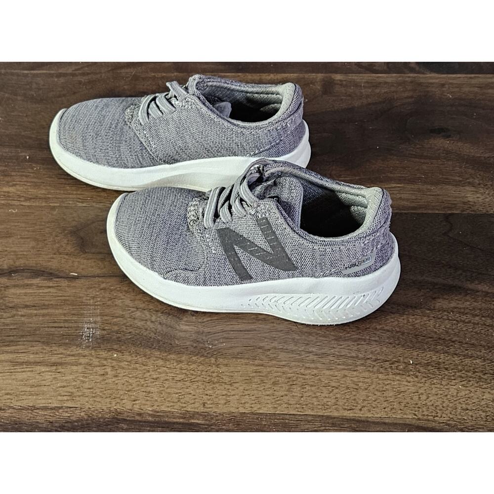 Toddler Shoes Size 7 New Balance Gray Grey Running Sneakers Active